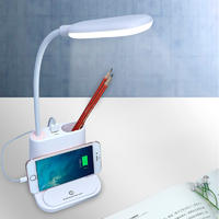 Mul-function USB LED Table Lamp with power bank